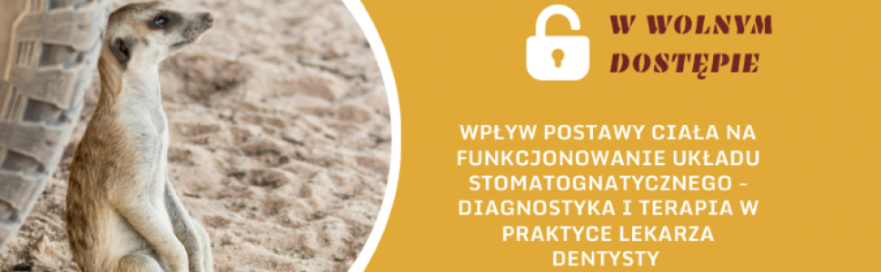 Wpływ postawy ciała a funkcjonowanie układu stomatognatycznego 